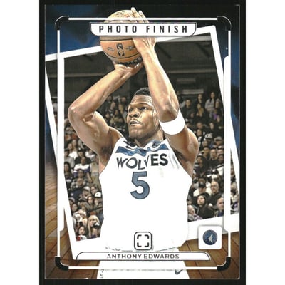 2024-25 Panini PhotoGenic Photo Finish #6 Anthony Edwards