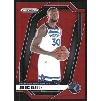 2024-25 Panini Prizm Prizms Red #57 Julius Randle