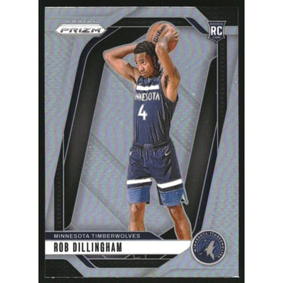 2024-25 Panini Prizm Prizms Silver #250 Rob Dillingham RC Rookie