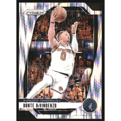 2024-25 Panini Prizm Prizms Skewed #51 Donte DiVincenzo