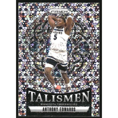 2024-25 Panini Prizm Talismen Prizms Fast Break #16 Anthony Edwards