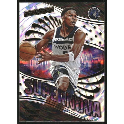 2024-25 Panini Revolution Supernova Fractal #6 Anthony Edwards