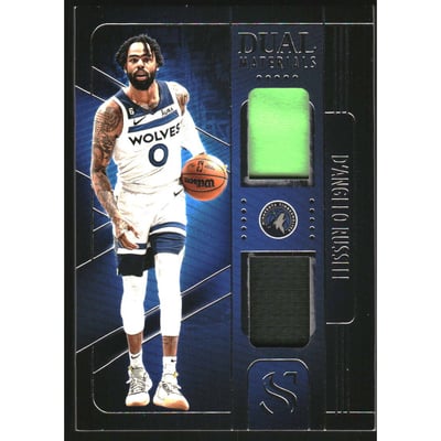 2024-25 Panini Silhouette Dual Materials #37 D'Angelo Russell