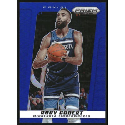 2024-25 Prizm Deca Prizms Blue #128 Rudy Gobert