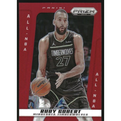 2024-25 Prizm Deca Prizms Red #283 Rudy Gobert ANBA