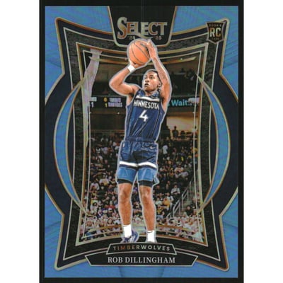 2024-25 Select Light Blue Prizms #84 Rob Dillingham