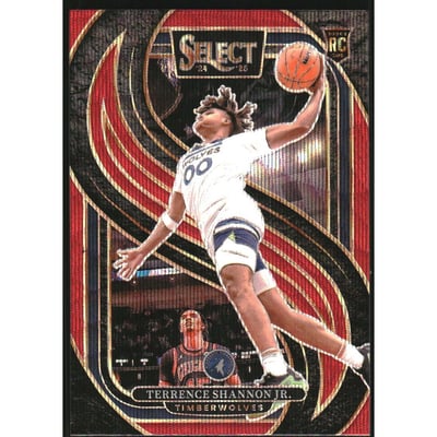 2024-25 Select Red Wave Prizms #183 Terrence Shannon Jr.