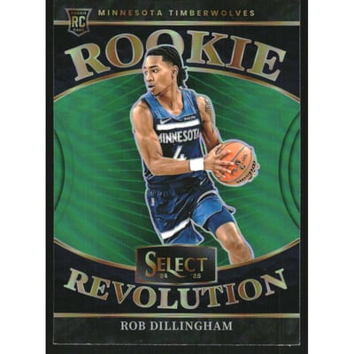 2024-25 Select Rookie Revolution Green Prizms #14 Rob Dillingham