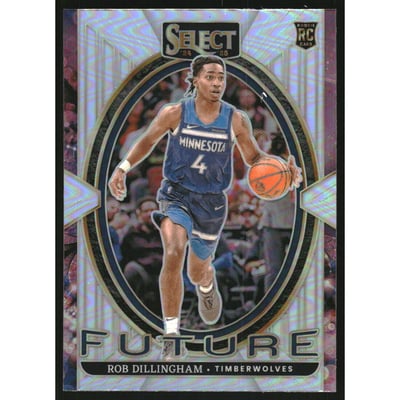 2024-25 Select Select Future Silver Prizms #21 Rob Dillingham