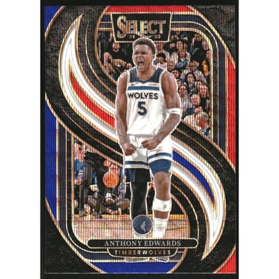 2024-25 Select Tri-Color Prizms #130 Anthony Edwards
