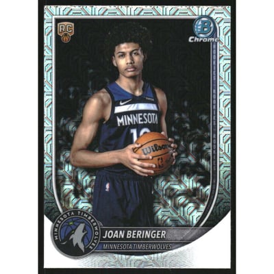 2025-26 Bowman Chrome Mojo Refractors #BCV17 Joan Beringer