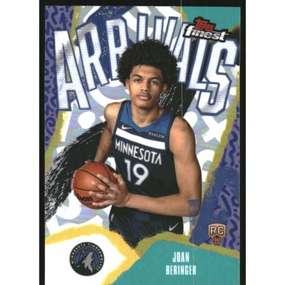 2025-26 Finest Arrivals Refractors #A17 Joan Beringer