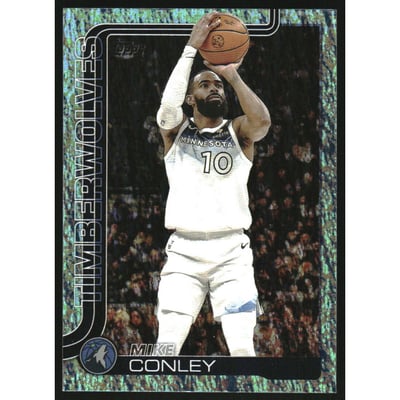 2025-26 Topps Aqua Holo Foil #112 Mike Conley