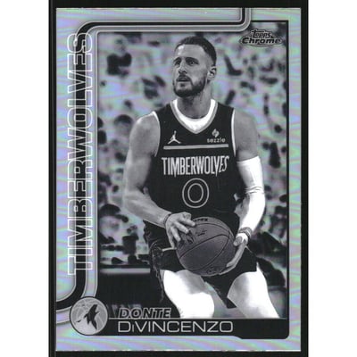 2025-26 Topps Chrome Negative Refractors #145 Donte DiVincenzo