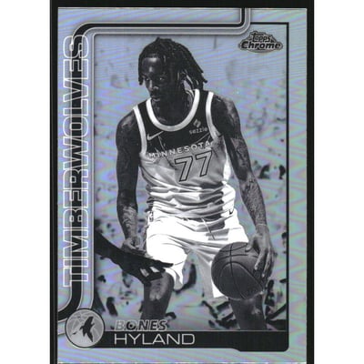 2025-26 Topps Chrome Negative Refractors #90 Bones Hyland