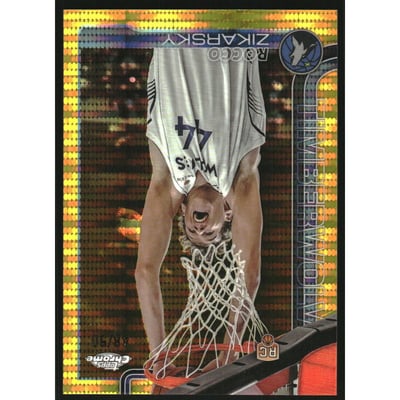 2025-26 Topps Chrome Pulsar Gold Refractors #296 Rocco Zikarsky