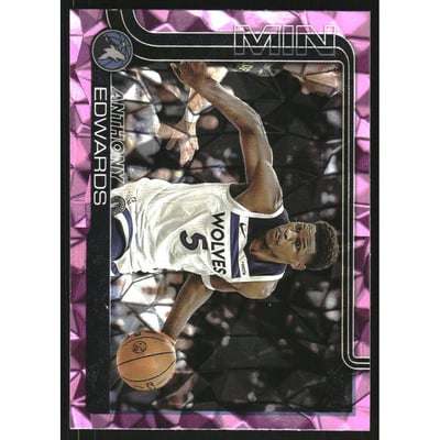 2025-26 Topps Diamante Pink #108 Anthony Edwards