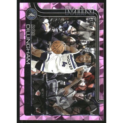 2025-26 Topps Diamante Pink #114 Rob Dillingham