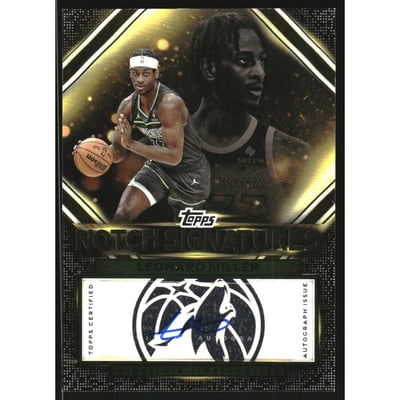 2025-26 Topps Topps Notch Signatures #TNSLM Leonard Miller