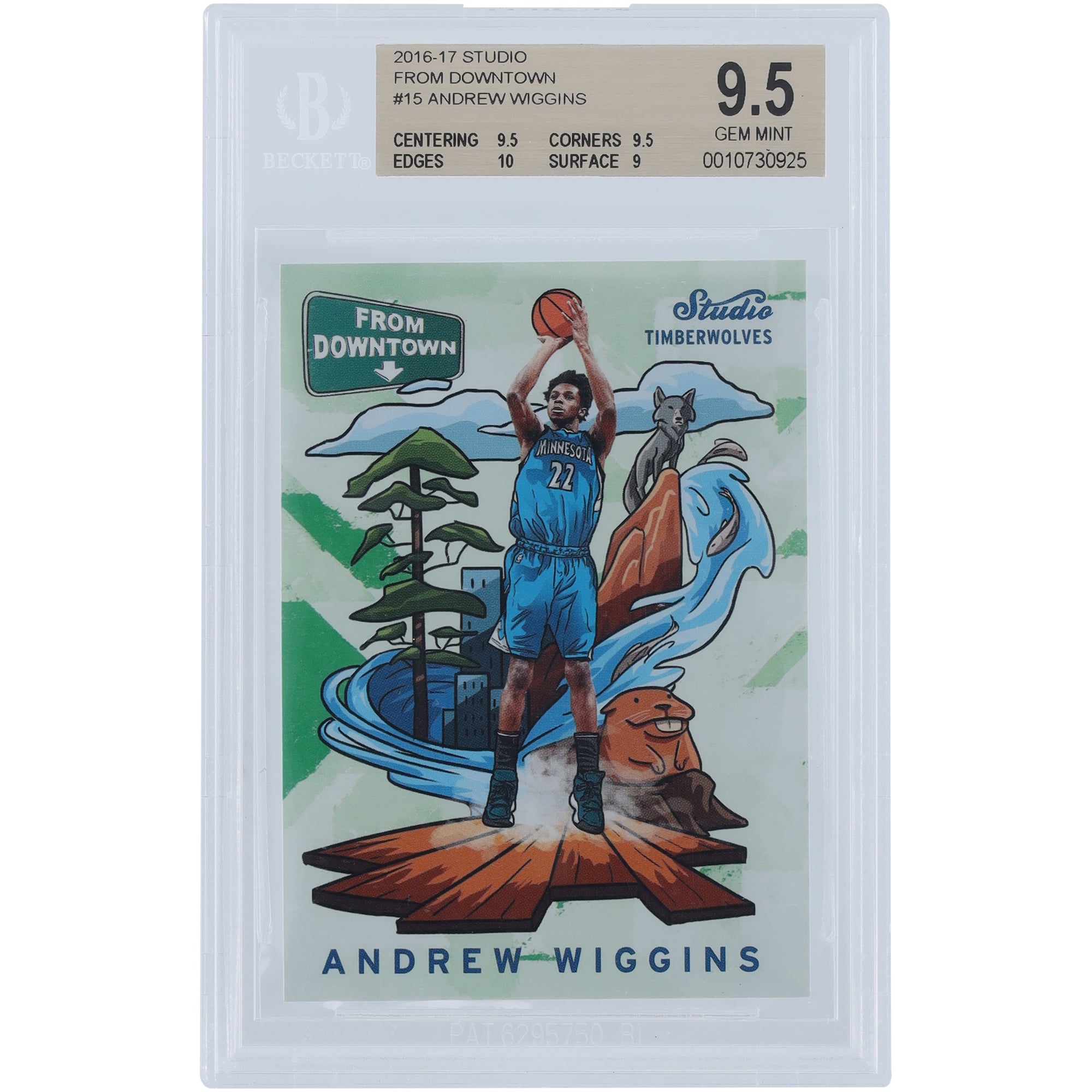 Andrew Wiggins Minnesota Timberwolves 2016-17 Panini Studio 