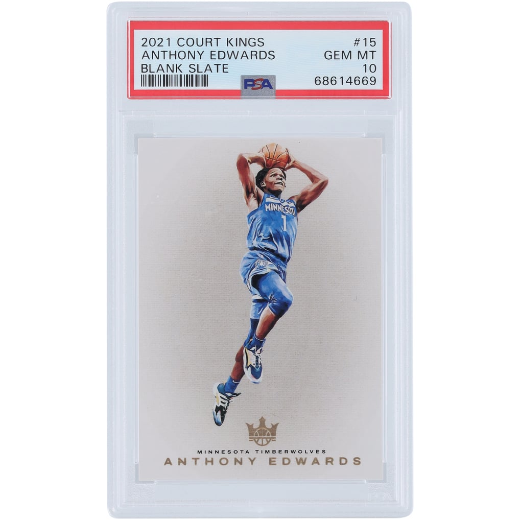 Anthony Edwards Minnesota Timberwolves 2021-22 Panini Court Kings 