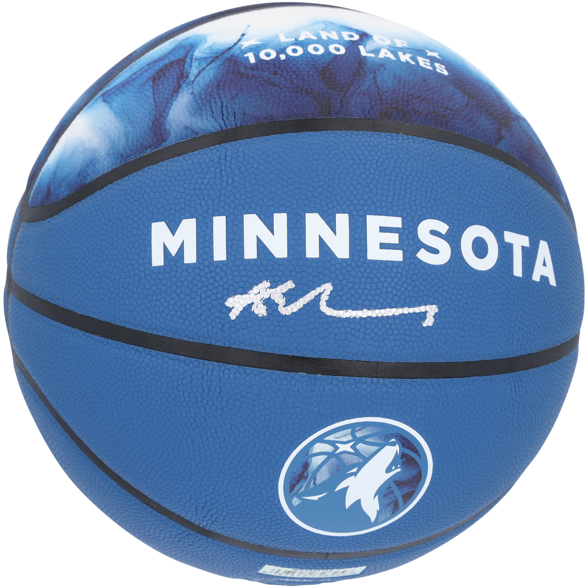 Anthony Edwards Minnesota Timberwolves Autographed Wilson 2023-24 