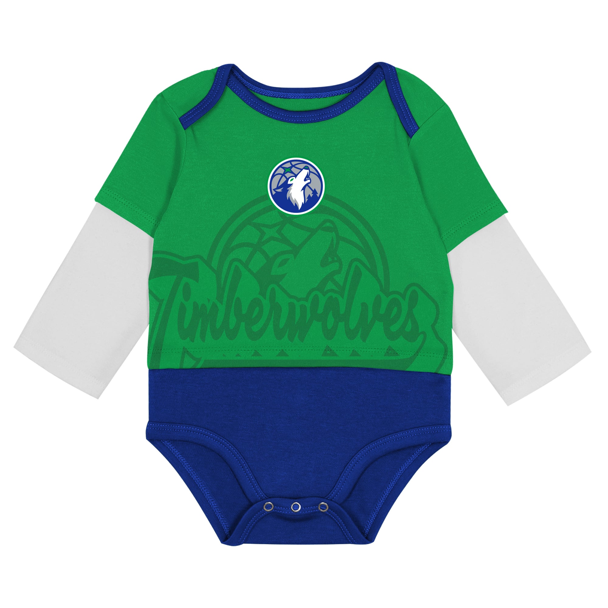 Ensemble body et pantalon trois pièces pour bébé Outerstuff Minnesota Timberwolves Rim Protectors