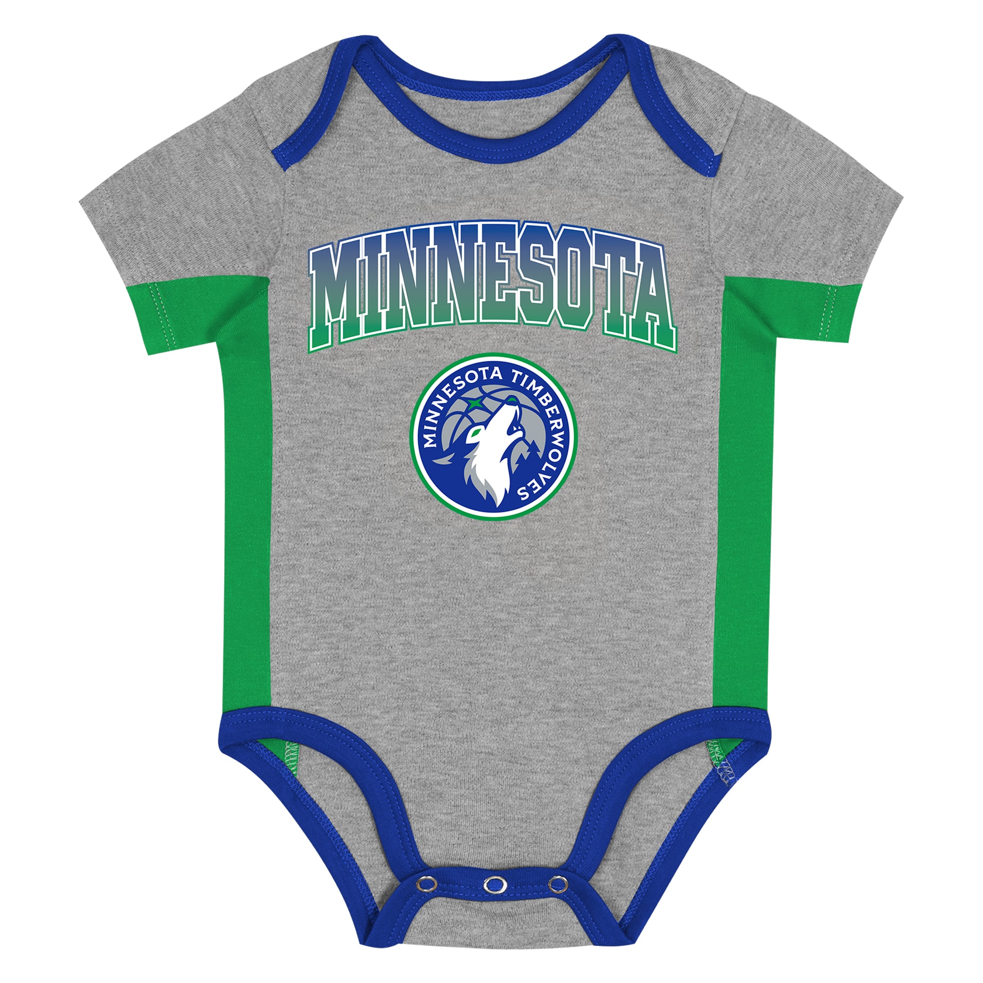 Ensemble body et pantalon trois pièces pour bébé Outerstuff Minnesota Timberwolves Rim Protectors