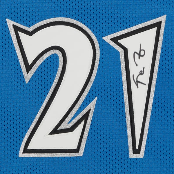 Maillot NBA Minnesota Timberwolves Kevin Garnett - Taille M - Mitchell & Ness - Authentique - Bleu - Neuf