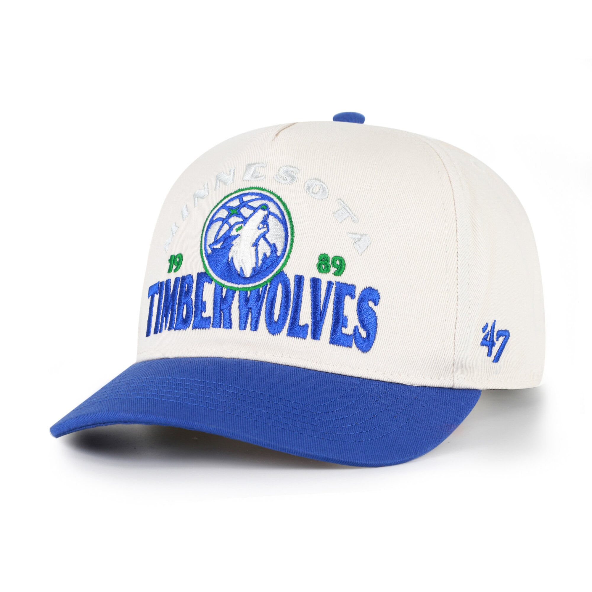 Casquette réglable '47 Natural Minnesota Timberwolves Arcitext Hitch pour hommes