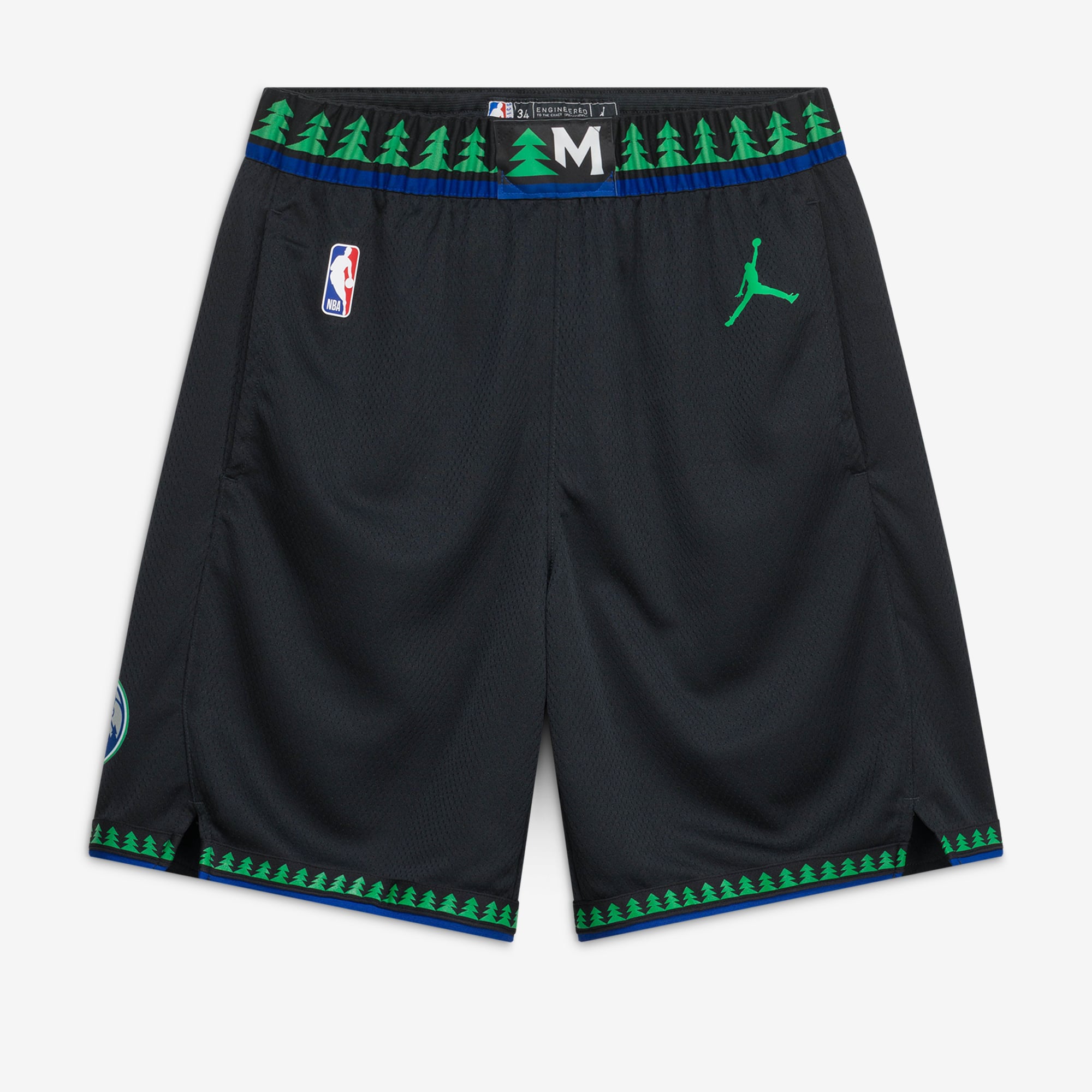 Short Swingman Jordan Brand noir Minnesota Timberwolves Statement Edition pour homme