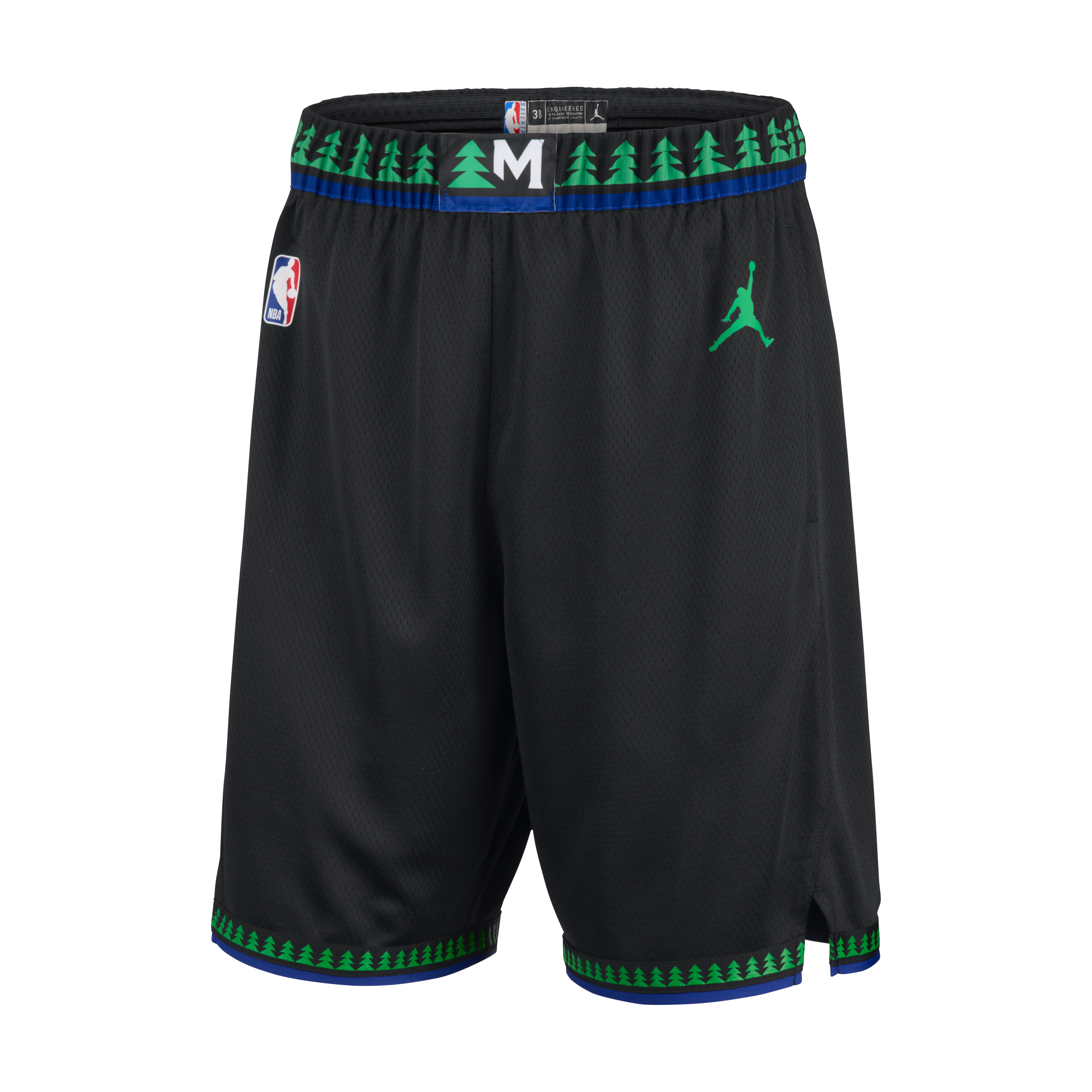Short Swingman Jordan Brand noir Minnesota Timberwolves Statement Edition pour homme