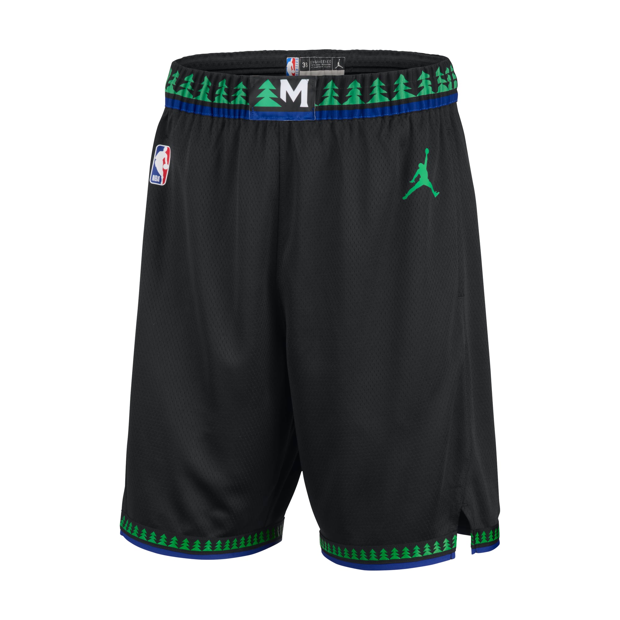 Short Swingman Jordan Brand noir Minnesota Timberwolves Statement Edition pour homme