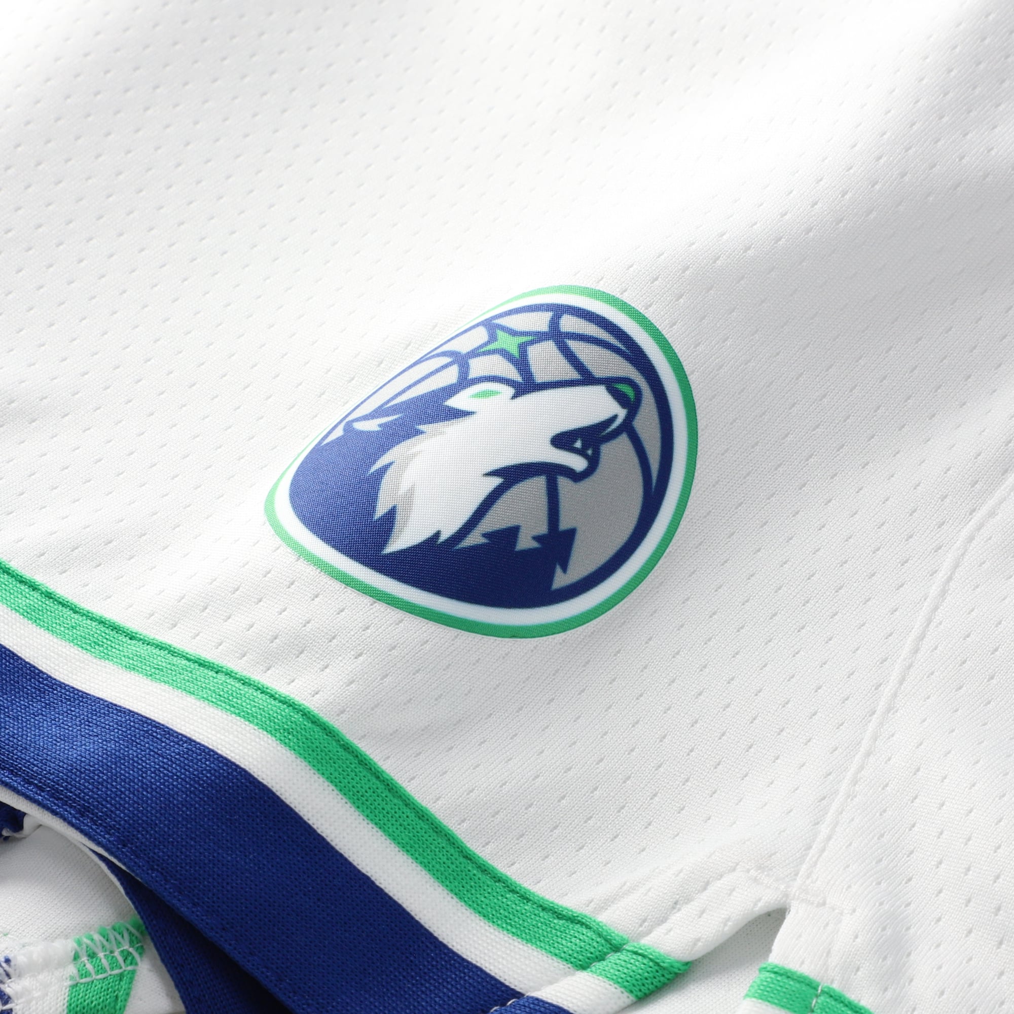 Short Swingman Nike White Association Edition pour homme, Minnesota Timberwolves