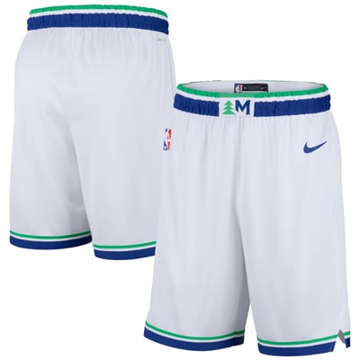 Minnesota Timberwolves Nike Association Edition Swingman Shorts - White