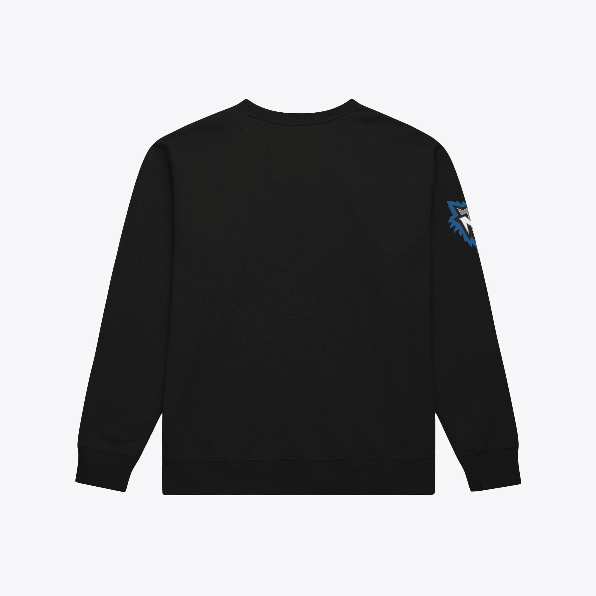 Men's Mitchell & Ness Black Minnesota Timberwolves Duel Logos Sweatshirt