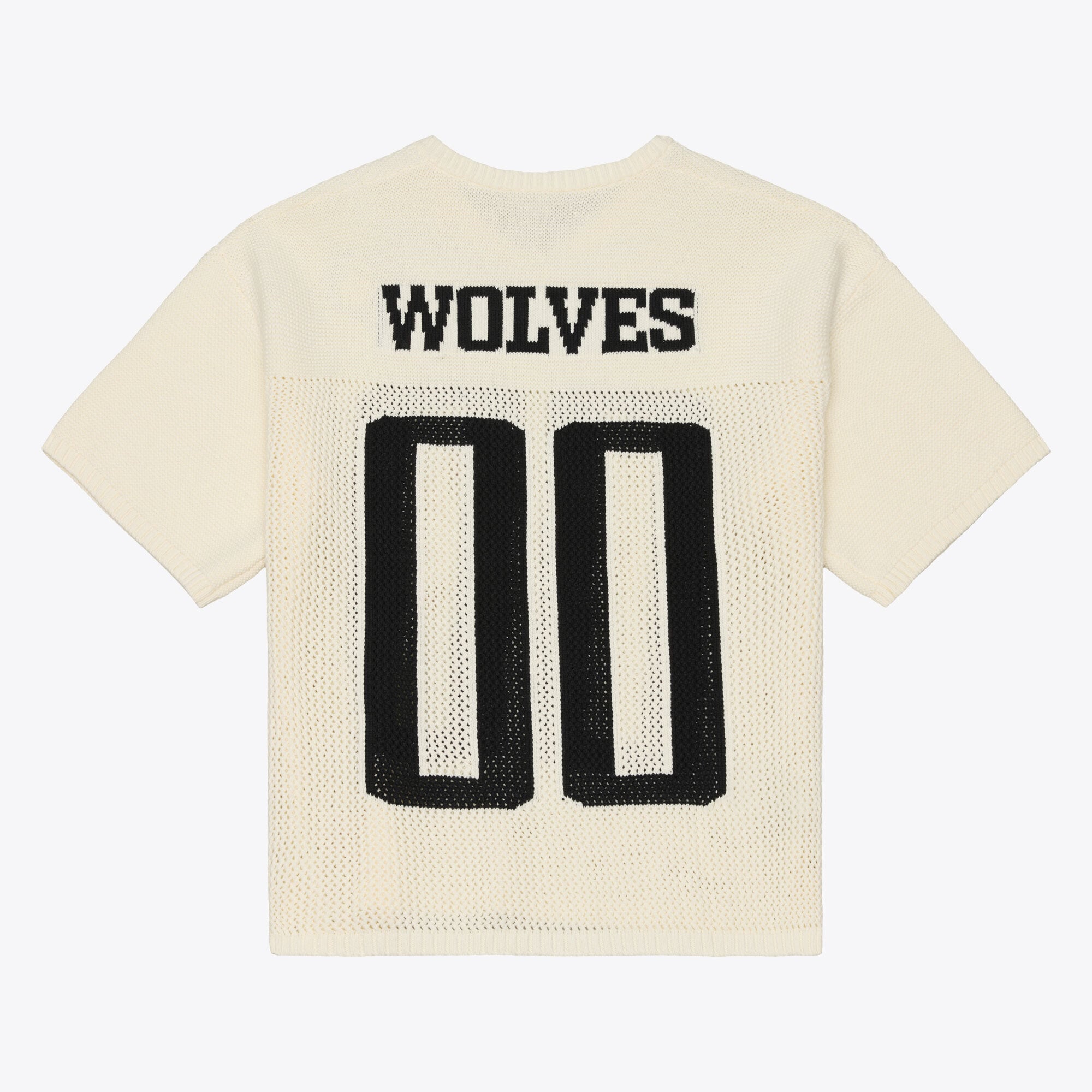 Men's Mitchell & Ness  Cream Minnesota Timberwolves Hardwood Classics Retro Roots Short Sleeve Sweater Jersey