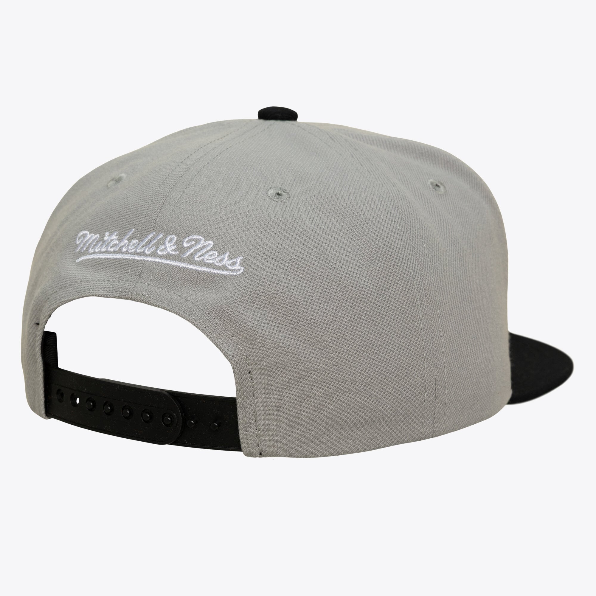 Men's Mitchell & Ness Gray Minnesota Timberwolves Hardwood Classics Legendary Home Snapback Hat