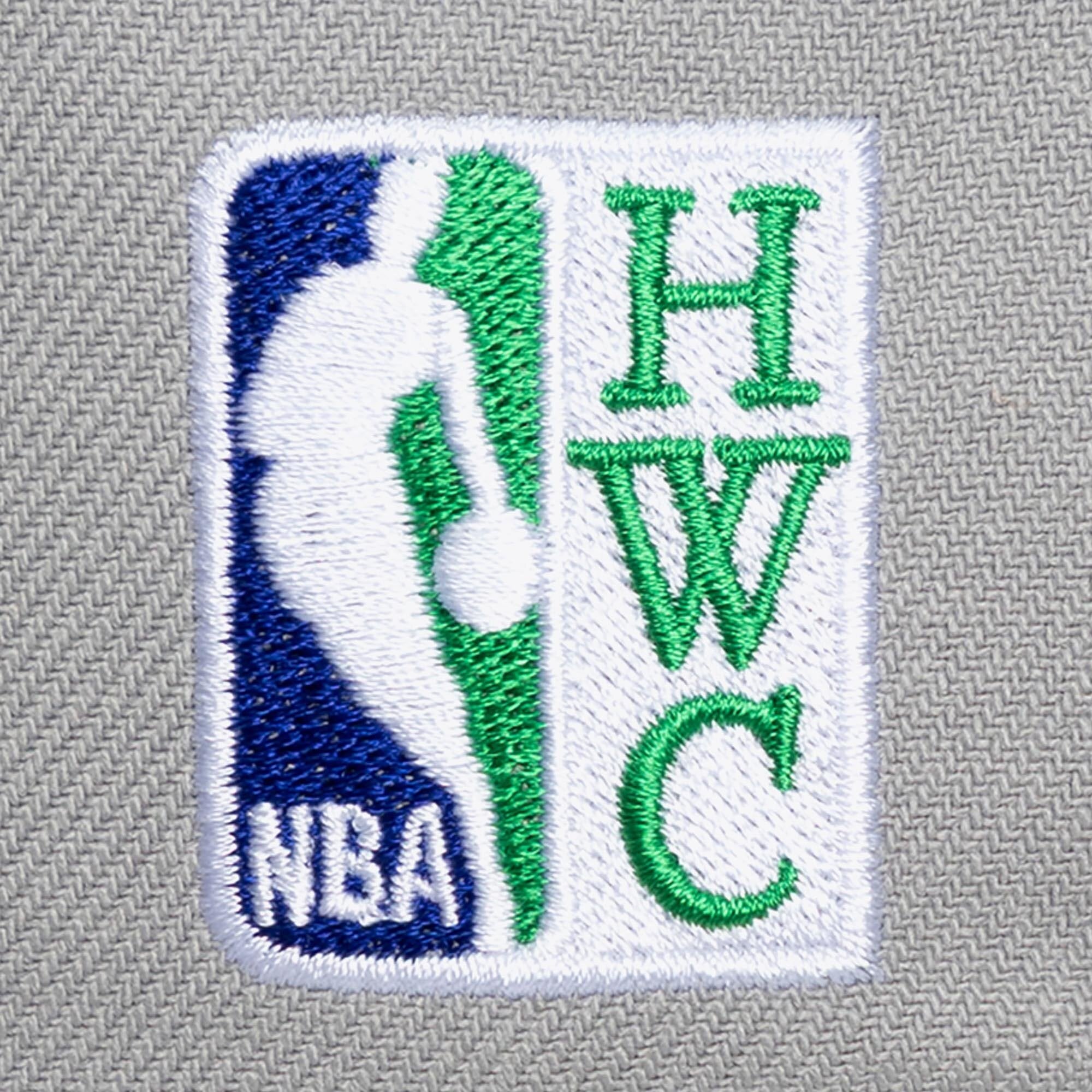 Men's Mitchell & Ness Gray Minnesota Timberwolves Legendary Home Pro Pinch Snapback Hat