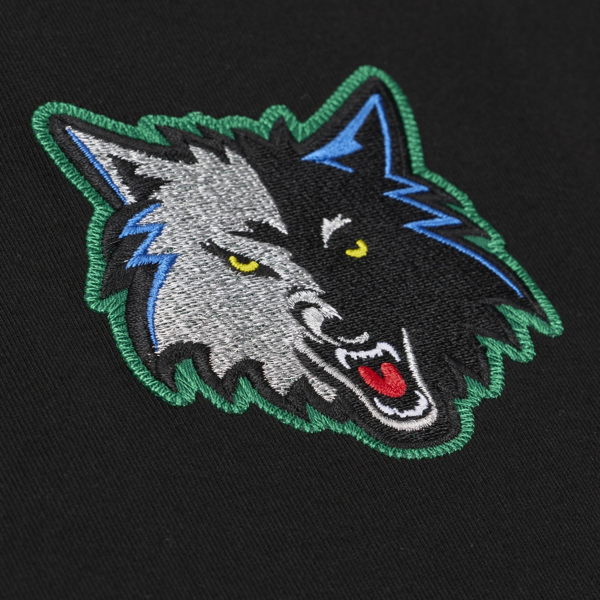 T-shirt Mitchell & Ness Kevin Garnett noir Minnesota Timberwolves Hardwood Classics pour homme