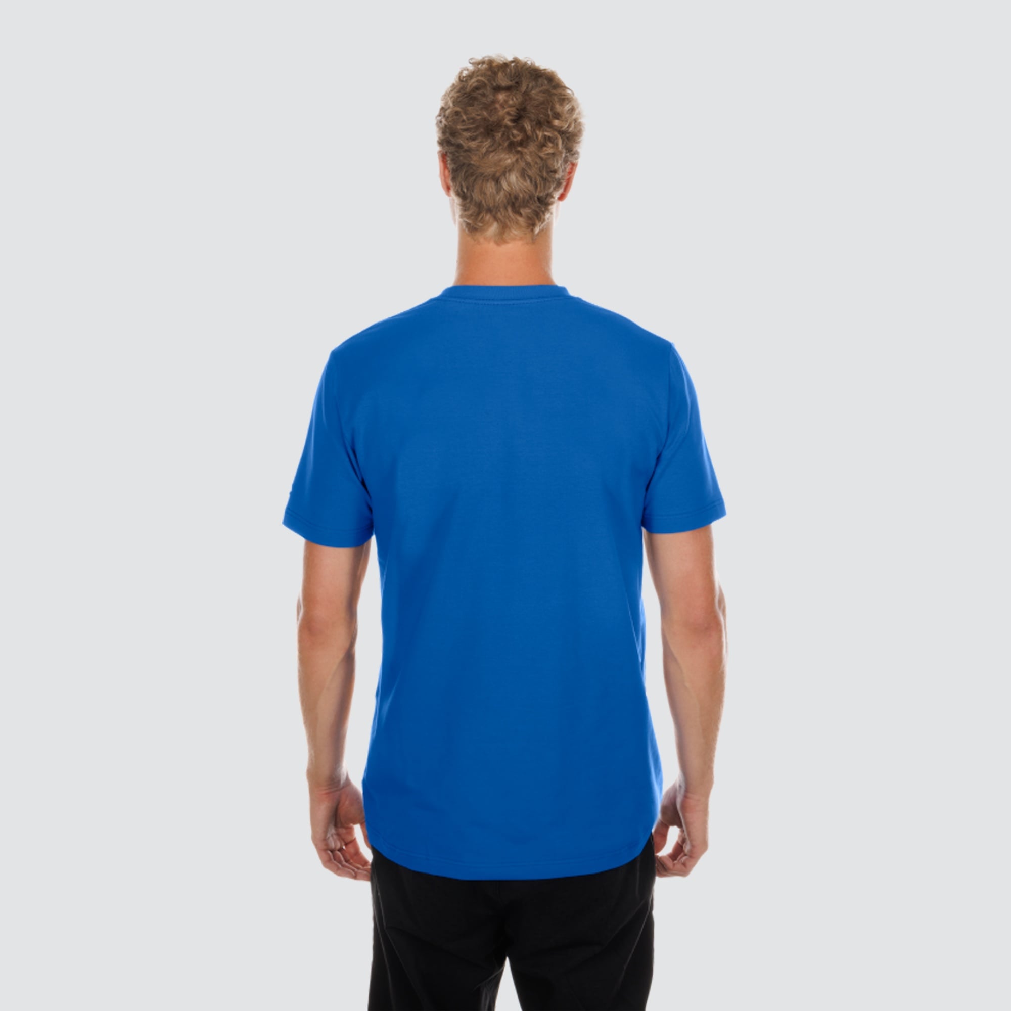 T-shirt floqué New Era bleu Minnesota Timberwolves avec écusson Laurel Crest pour homme