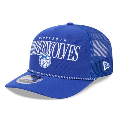 Minnesota Timberwolves New Era Tonal 9SEVENTY Adjustable Trucker Hat - Blue