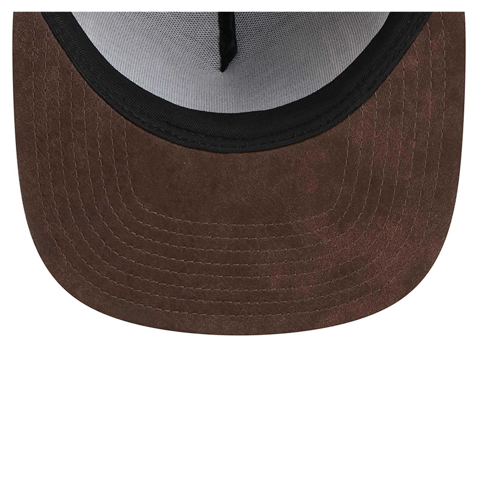 Casquette ajustable New Era 9FIFTY à carreaux marron Minnesota Timberwolves pour homme