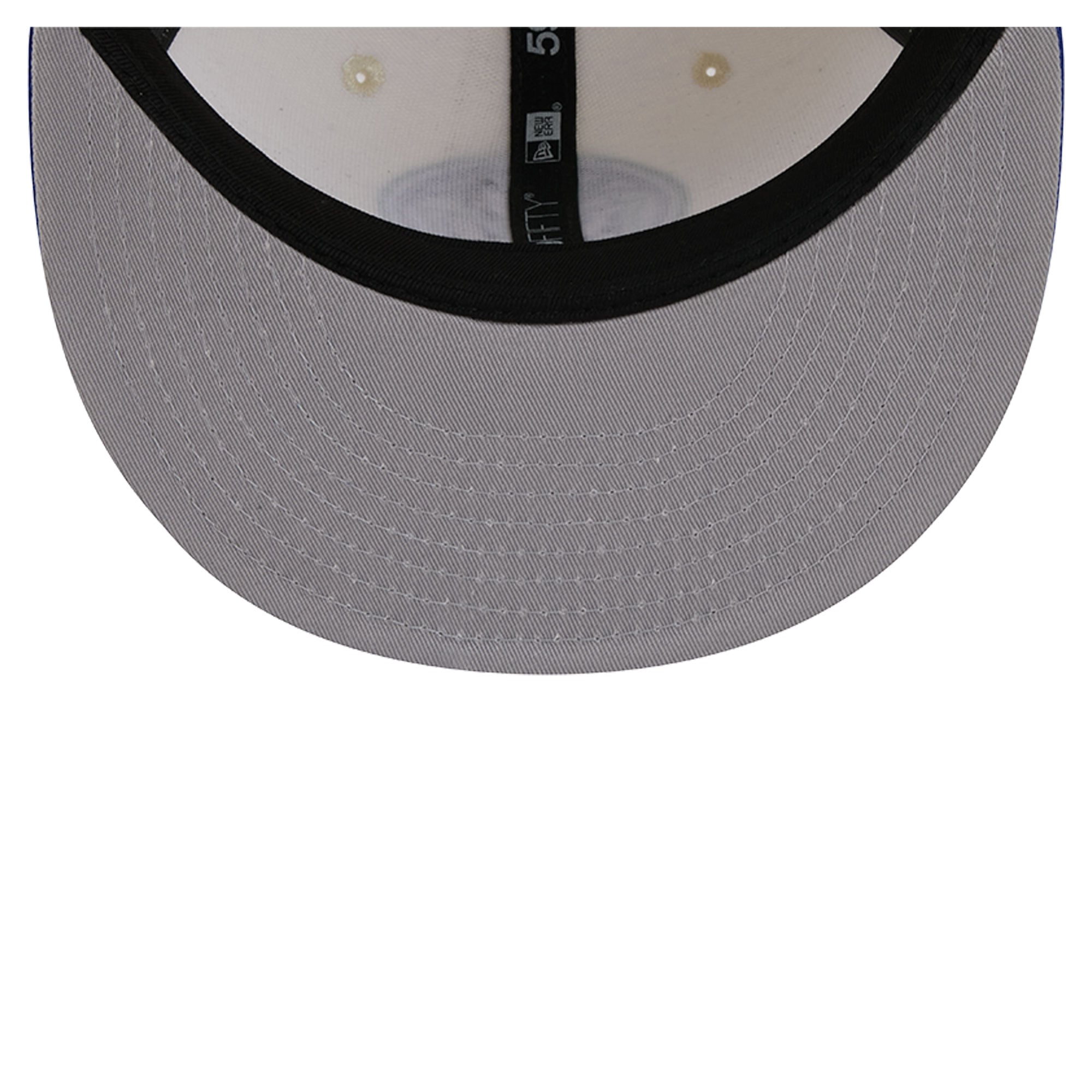 Men's New Era Cream/Blue Minnesota Timberwolves Deceptor 59FIFTY Fitted Hat