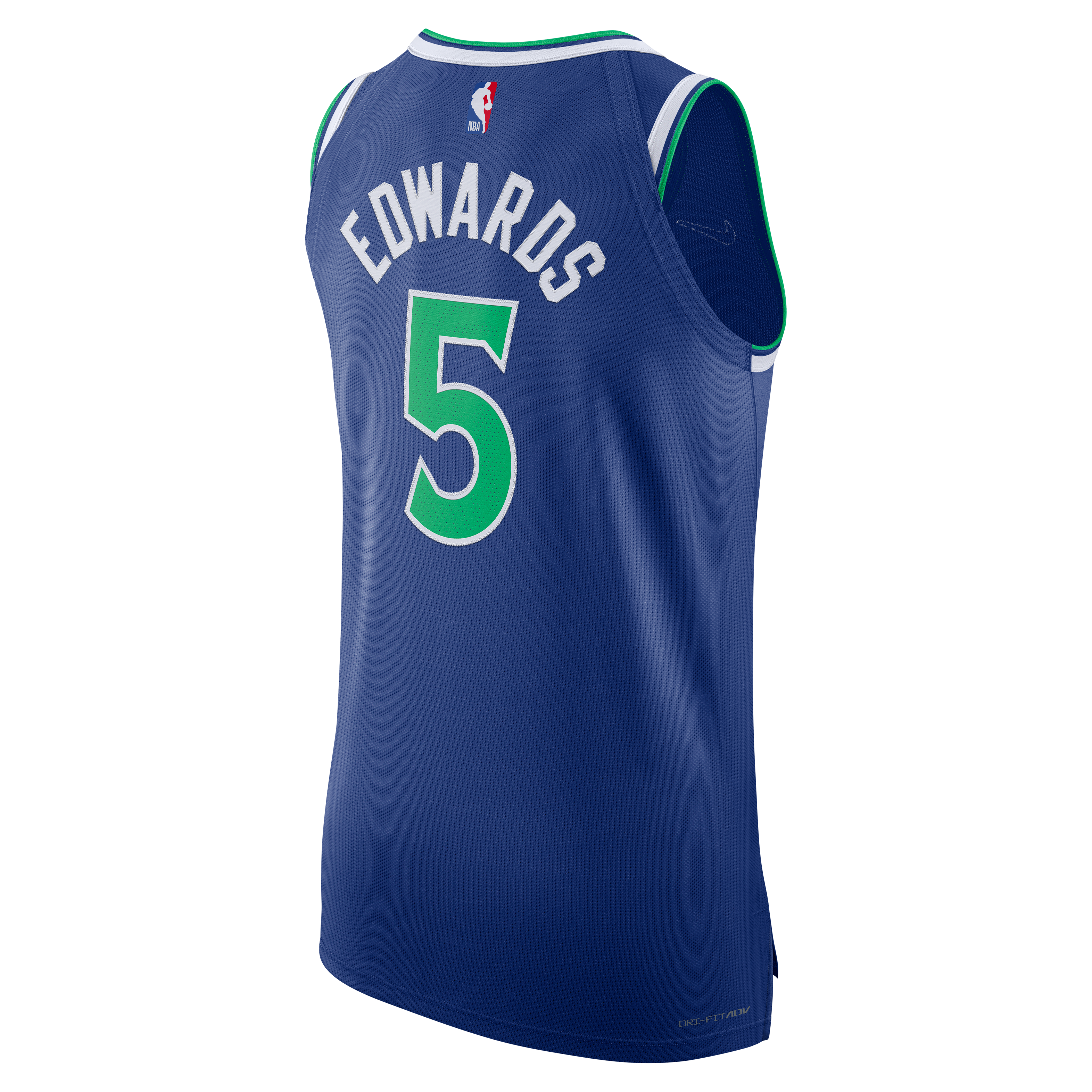 Men's Nike Anthony Edwards Blue Minnesota Timberwolves Authentic Jersey - Icon Edition