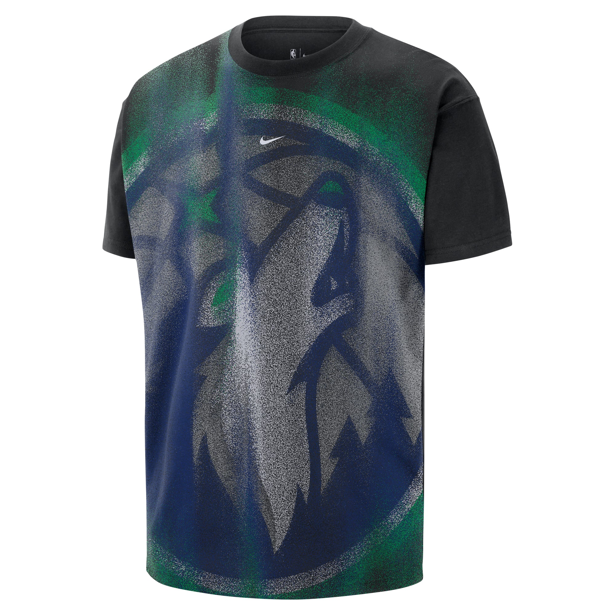 T-shirt d'entraînement Nike noir Minnesota Timberwolves 2026 Standard Issue pour homme