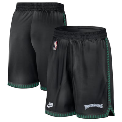 Minnesota Timberwolves Nike Classic Edition Hardwood Classics Premium DNA Shorts - Black