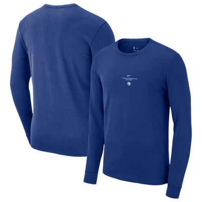 Minnesota Timberwolves Nike 2026 Standard Issue Practice Long Sleeve T-Shirt - Blue