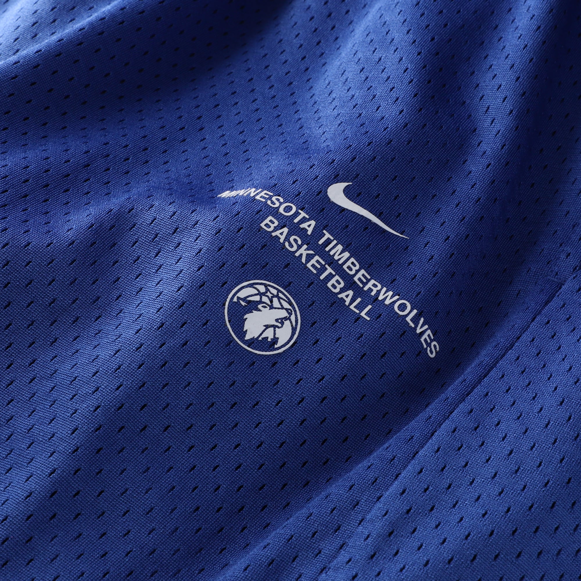 Short d'entraînement Nike Timberwolves Minnesota bleu pour homme, édition standard 2026.