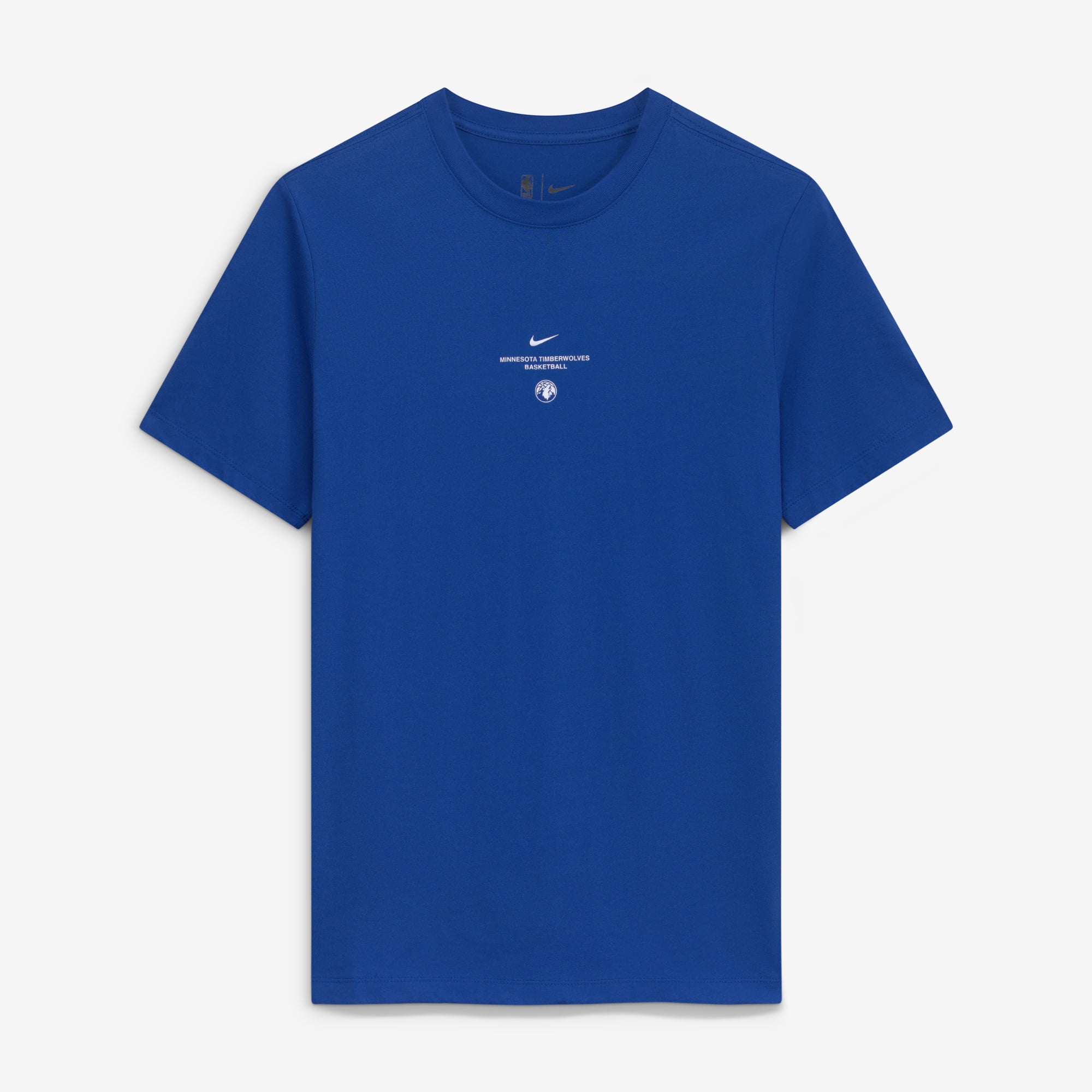 T-shirt d'entraînement Nike bleu Minnesota Timberwolves 2026 Standard Issue pour homme